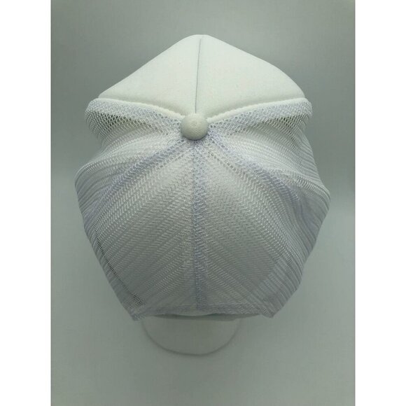 Masters Tournament Golf White Trucker Hat 5 Panel High Crown Snapback Cap OTTO - Picture 4 of 6